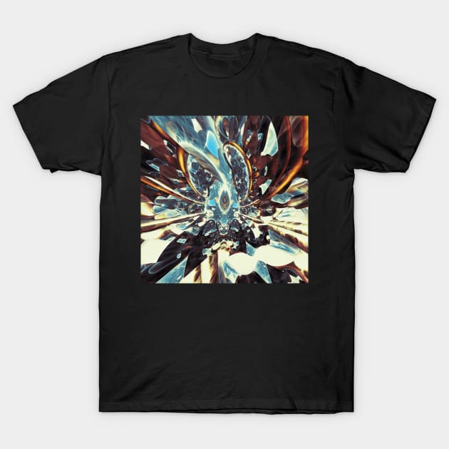 Cocoon In Space T-Shirt by dammitfranky